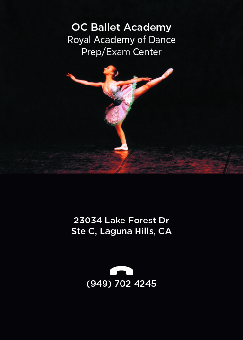 Contact Info Call TelephoneBallet School Orange County, California