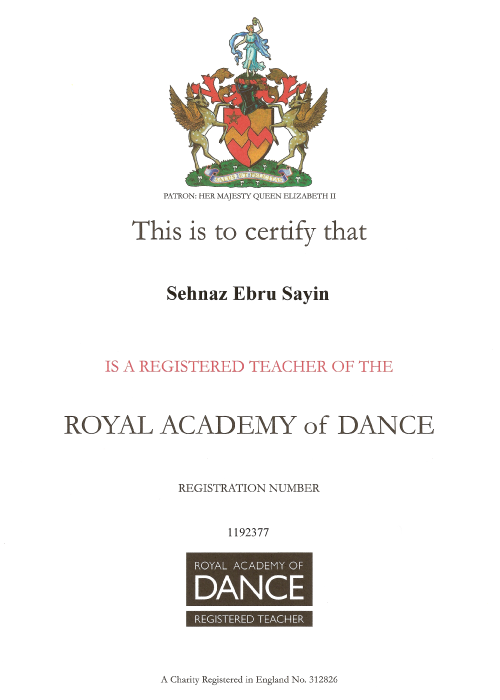 Royal Academy of Dance Registered Teachers Irvine Orange County California